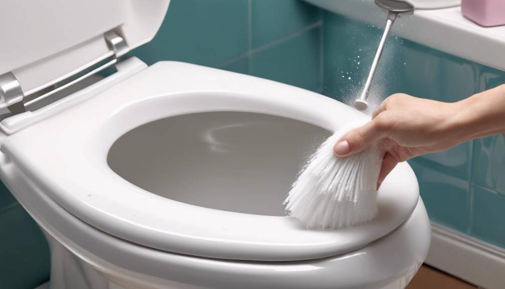 efficient toilet cleaner usage